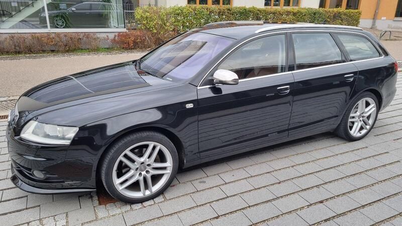 Schwarz Gebraucht 2008 Audi A6 Kombi | 8.900 € - Bild 1/4