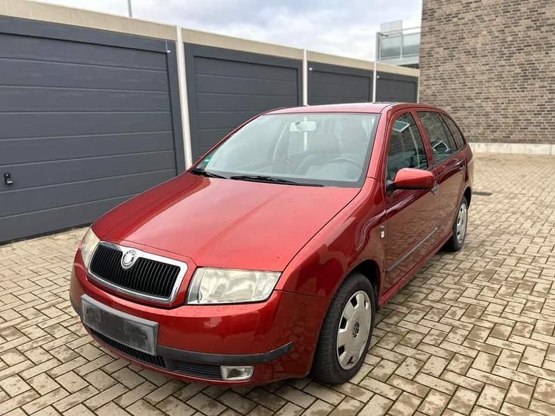 Gebraucht Skoda Fabia 75 PS (55 kW) 2002 Rot Kombi