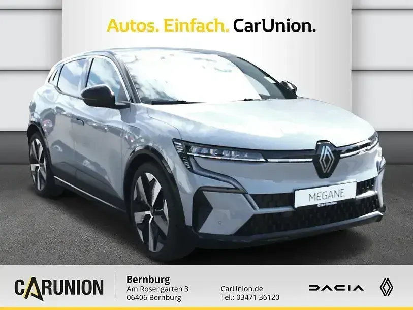Gebraucht Renault Megane E-Tech Techno 160 kW (218 PS) 2024 Schwarz Limousine