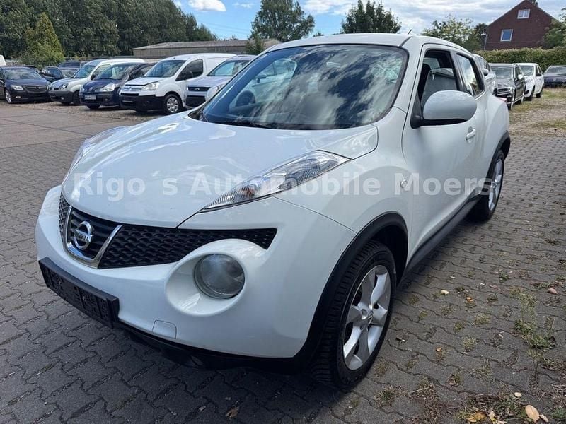 Gebraucht Nissan Juke Acenta 110 PS (80 kW) 2012 Weiß SUV