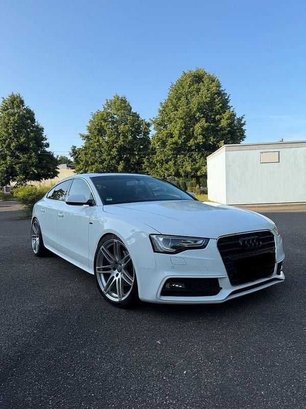 Weiß Gebraucht 2013 Audi A5 Sportback Sport Limousine | 12.500 € (Superpreis) - Bild 1/4