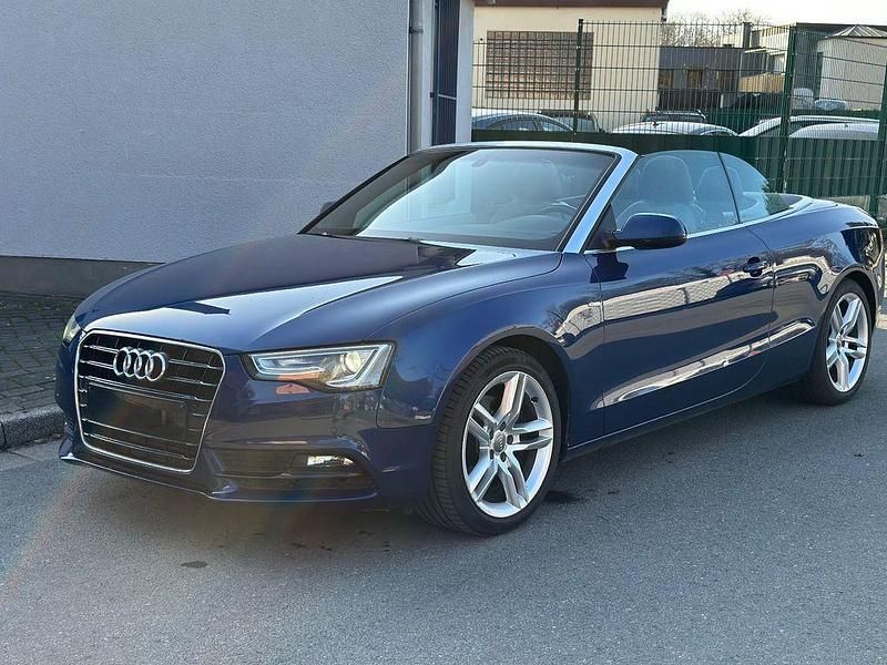 Gebraucht Audi A5 Cabriolet S-Line 170 PS (125 kW) 2012 Blau Cabrio