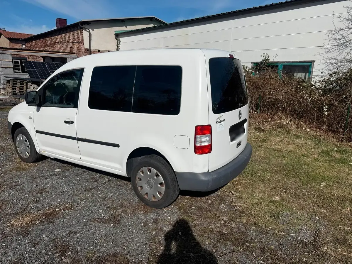 Gebraucht VW Caddy 90 PS (66 kW) 2005 Weiß Van / Kleinbus