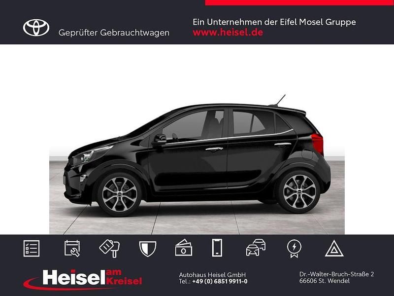 Gebraucht Kia Picanto 67 PS (49 kW) 2021 Schwarz Kleinwagen