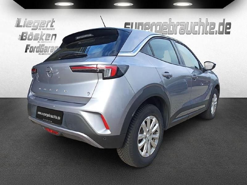 Gebraucht Opel Mokka-e Edition 100 kW (136 PS) 2022 Kontrast grau/quarz silber SUV