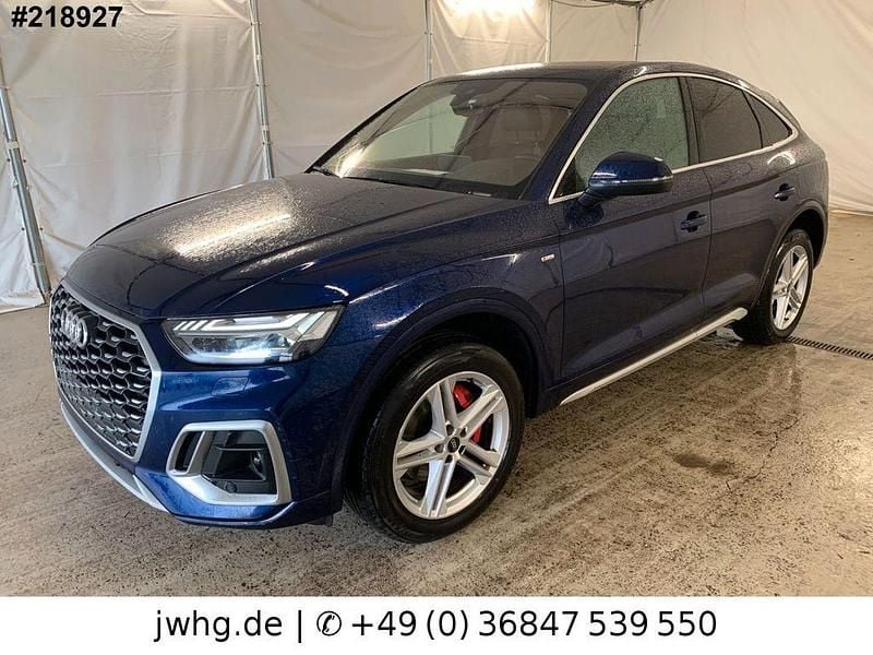 Gebraucht Audi Q5 Sportback S-Line 204 PS (150 kW) 2022 Blau SUV