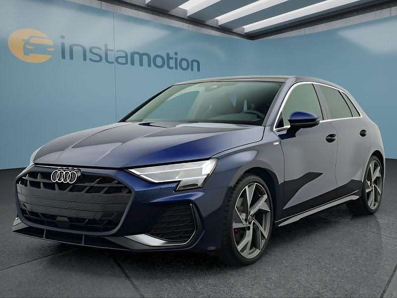 Blau Gebraucht 2025 Audi A3 Sportback Kleinwagen | 38.849 € (Fairer Preis) - Bild 1/4