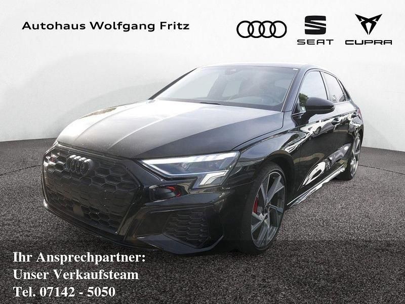Schwarz Gebraucht 2023 Audi S3 Sport Limousine | 38.630 € (Guter Preis) - Bild 1/4