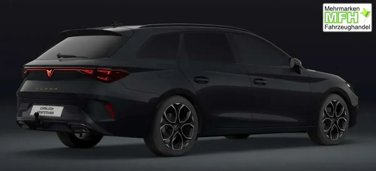 Uusi Cupra Leon 204 HP (150 kW) 2026 Musta Farmari