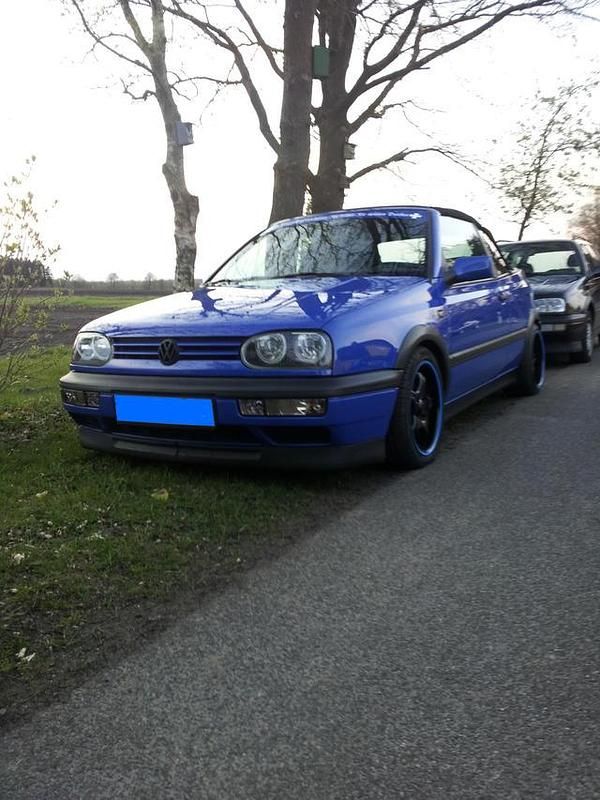 Gebraucht VW Golf Cabriolet 122 PS (89 kW) 1995 Blau Cabrio