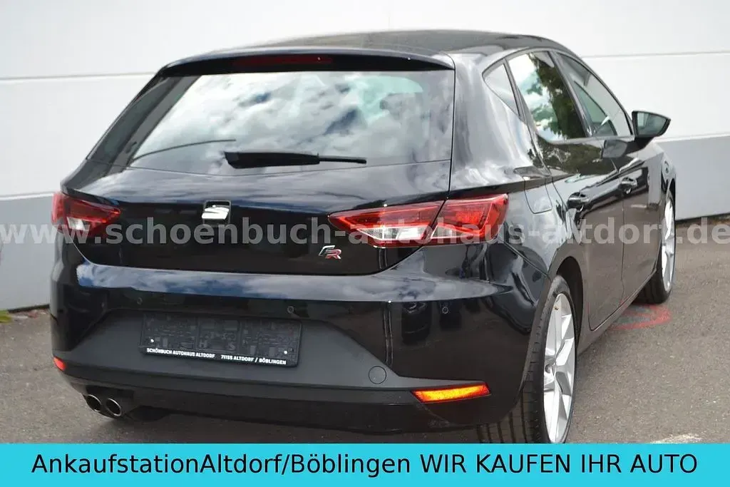 Gebraucht Seat Leon FR 150 PS (110 kW) 2015 Schwarz metallic Limousine