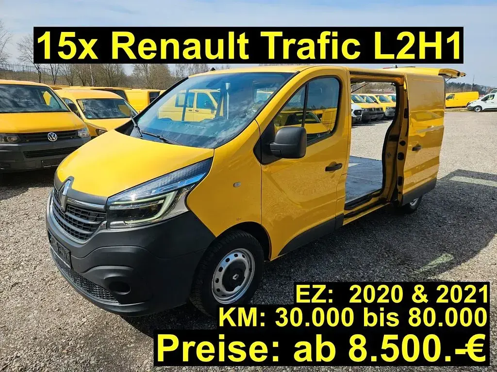 Gebraucht Renault Trafic 120 PS (88 kW) 2020 Gelb Van / Kleinbus