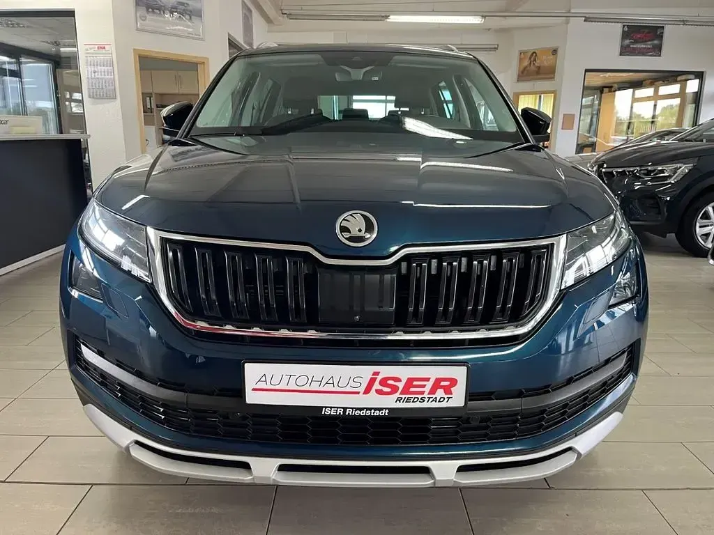 Gebraucht Skoda Kodiaq Scout 4x4 190 PS (139 kW) 2019 Blau SUV