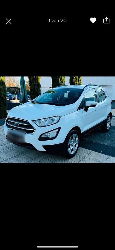Gebraucht Ford Ecosport Cool & Connect 125 PS (91 kW) 2019 Weiß SUV