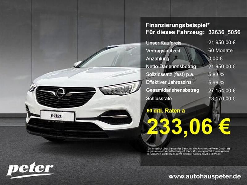 Weiß Gebraucht 2021 Opel Grandland X SUV | 21.950 € (Fairer Preis) - Bild 1/3