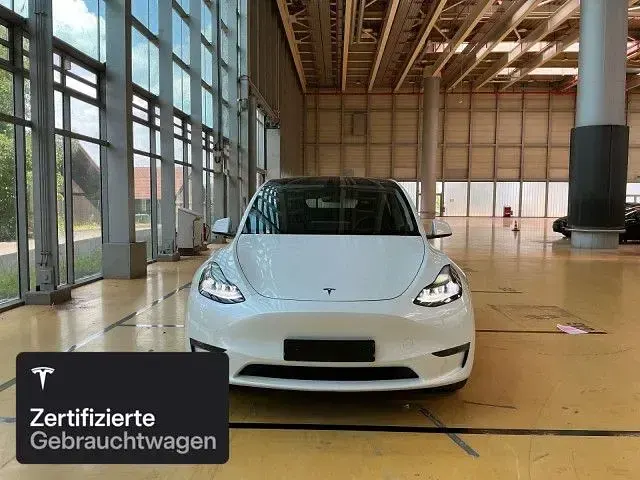 Gebraucht Tesla Model Y Long Range AWD 258 kW (351 PS) 2023 Weiß SUV