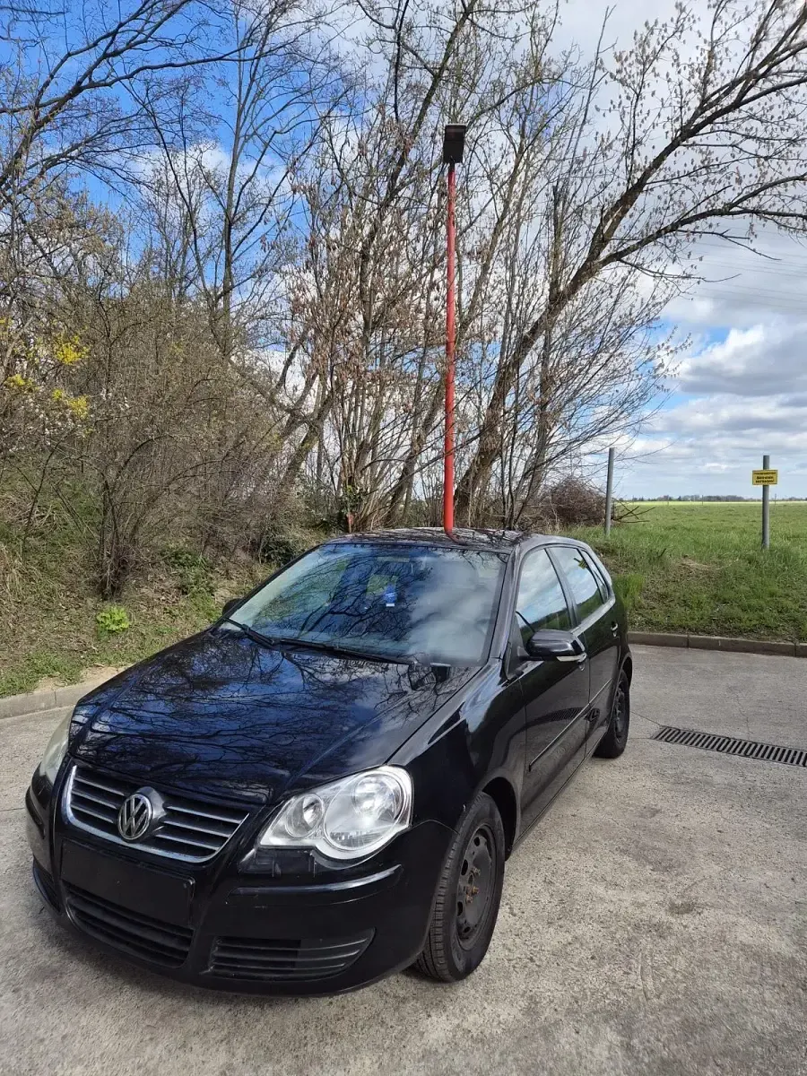 Gebraucht VW Polo 60 PS (44 kW) 2008 Schwarz Kleinwagen