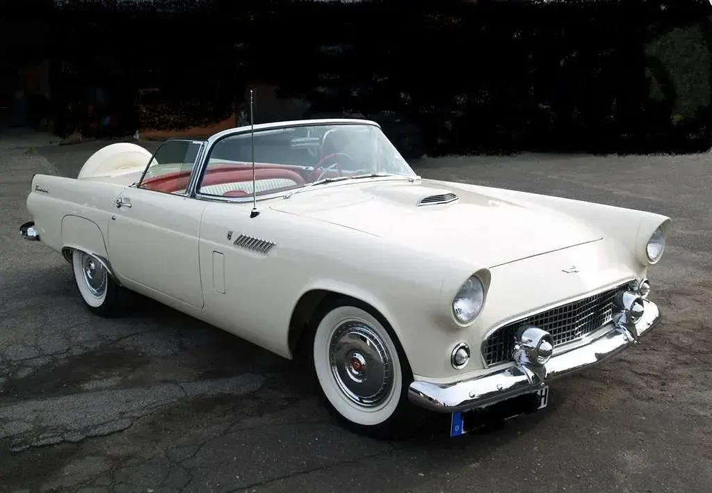 Gebraucht Ford Thunderbird 184 PS (135 kW) 1956 Weiß Cabrio
