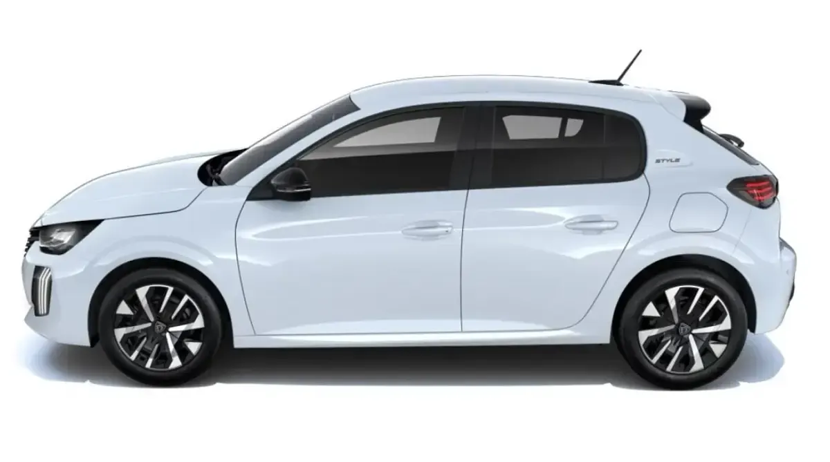 Neu Peugeot 208 Style 101 PS (74 kW) 2026 Weiss Kleinwagen