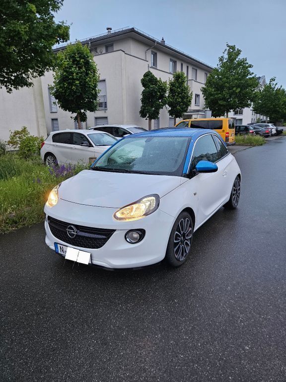 Weiß Gebraucht 2018 Opel Adam Edition Kleinwagen | 10.590 € (Fairer Preis) - Bild 1/4