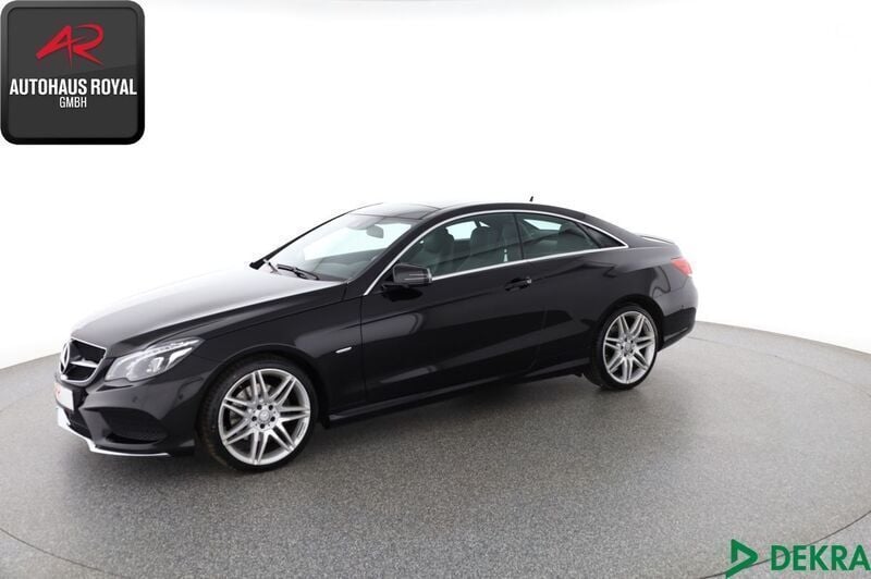 Schwarz Gebraucht 2016 Mercedes E200 AMG Coupé | 24.880 € (Superpreis) - Bild 1/4