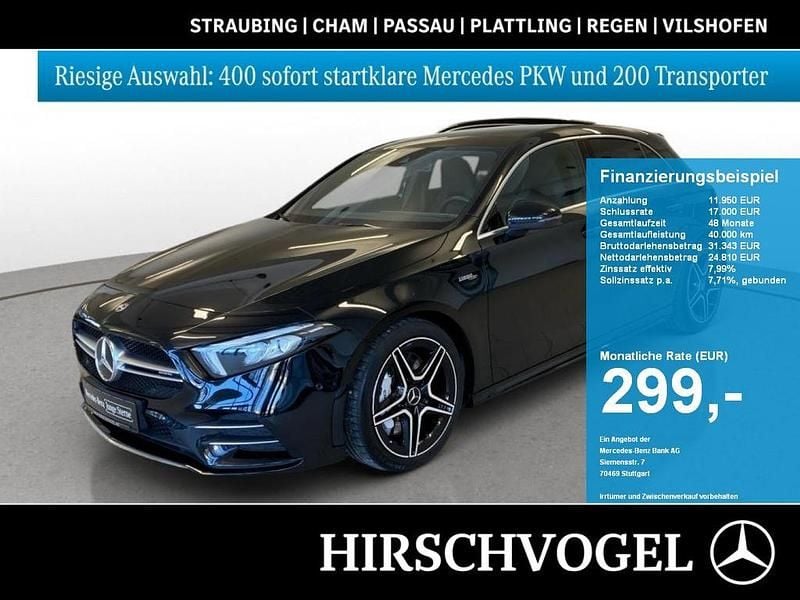 Gebraucht Mercedes A35 AMG AMG 306 PS (225 kW) 2022 Metalliclack kosmosschwarz Limousine
