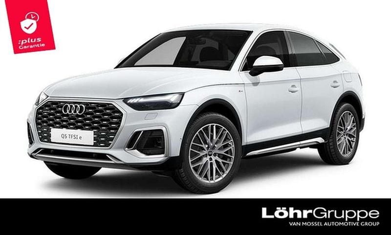 Gletscherweiß metallic Gebraucht 2024 Audi Q5 Sportback S-Line SUV | 49.970 € (Fairer Preis) - Bild 1/3