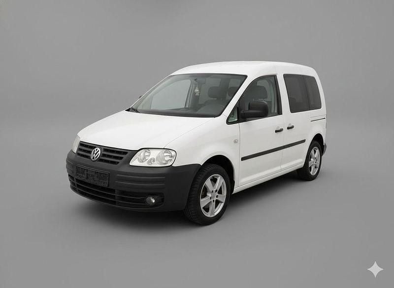 Gebraucht VW Caddy Team 109 PS (80 kW) 2008 Weiß Van / Kleinbus