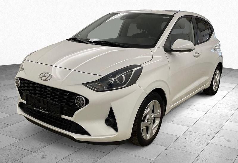 Weiß Gebraucht 2022 Hyundai i10 Edition 30 Kleinwagen | 10.990 € (Guter Preis) - Bild 1/4
