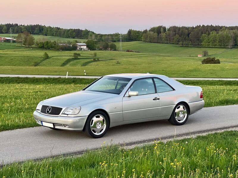 Silber Gebraucht 1998 Mercedes CL500 Coupé | 47.900 € - Bild 1/4
