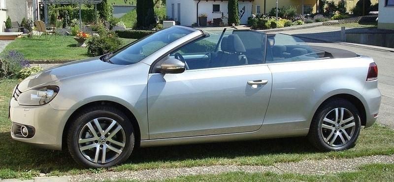 Usata VW Golf 105 CV (77 kW) 2011 Grigio Cabrio