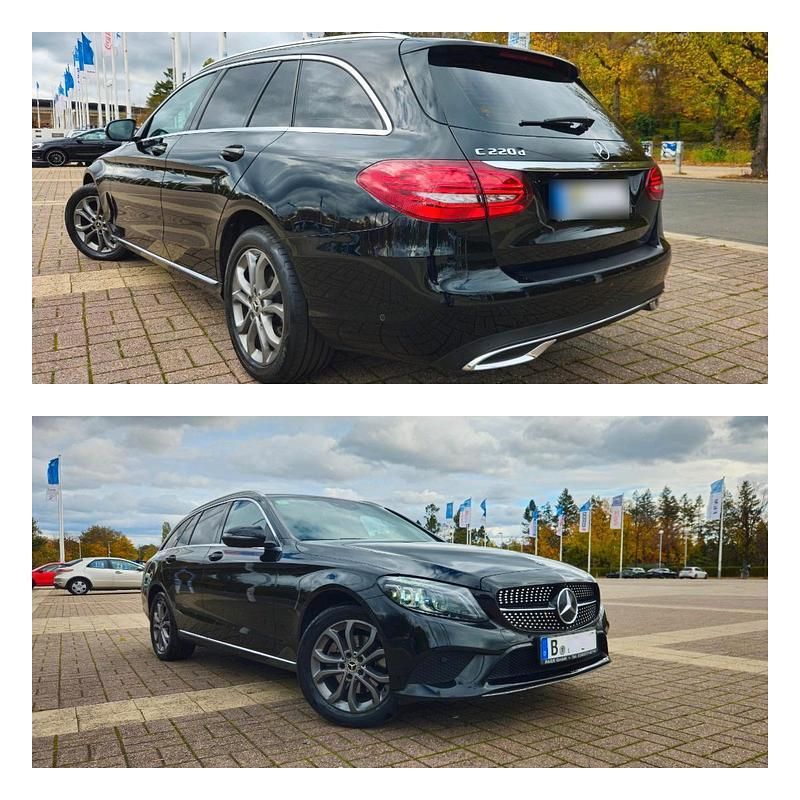 Gebraucht Mercedes C220 194 PS (142 kW) 2018 Schwarz Kombi