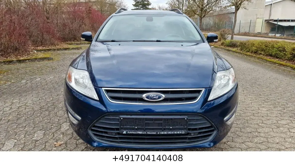 Gebraucht Ford Mondeo 120 PS (88 kW) 2011 Blau Kombi