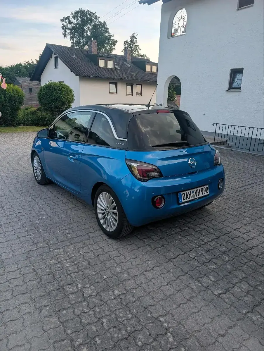 Gebraucht Opel Adam 87 PS (63 kW) 2015 Blau Kleinwagen