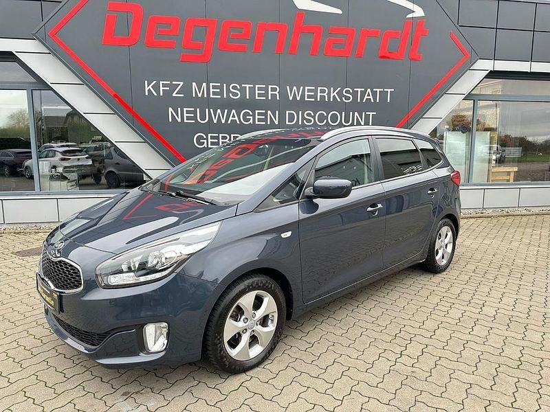 Blau Gebraucht 2015 Kia Carens Spirit Van / Kleinbus | 11.990 € (Fairer Preis) - Bild 1/4