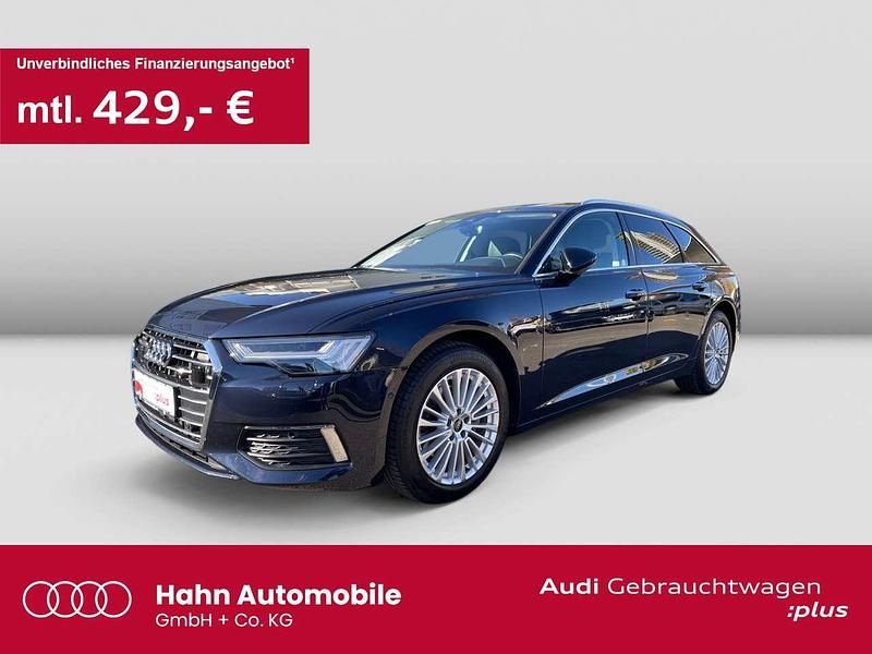 Firmamentblau metallic Gebraucht 2022 Audi A6 Ambiente Kombi | 34.830 € (Fairer Preis) - Bild 1/3