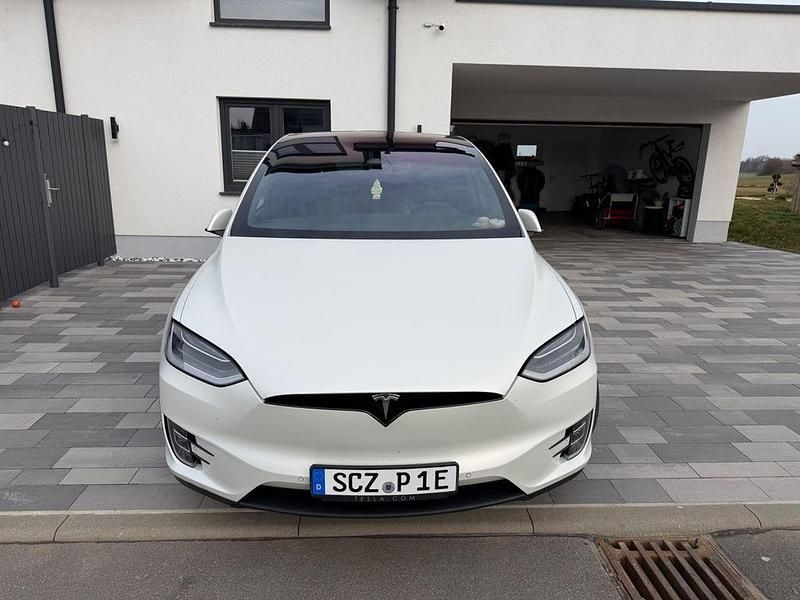 Gebraucht Tesla Model X 325 kW (443 PS) 2019 Weiß SUV