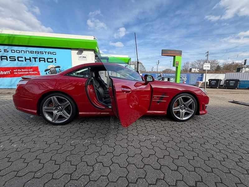 Gebraucht Mercedes SL63 AMG AMG 2012 Rot Cabrio