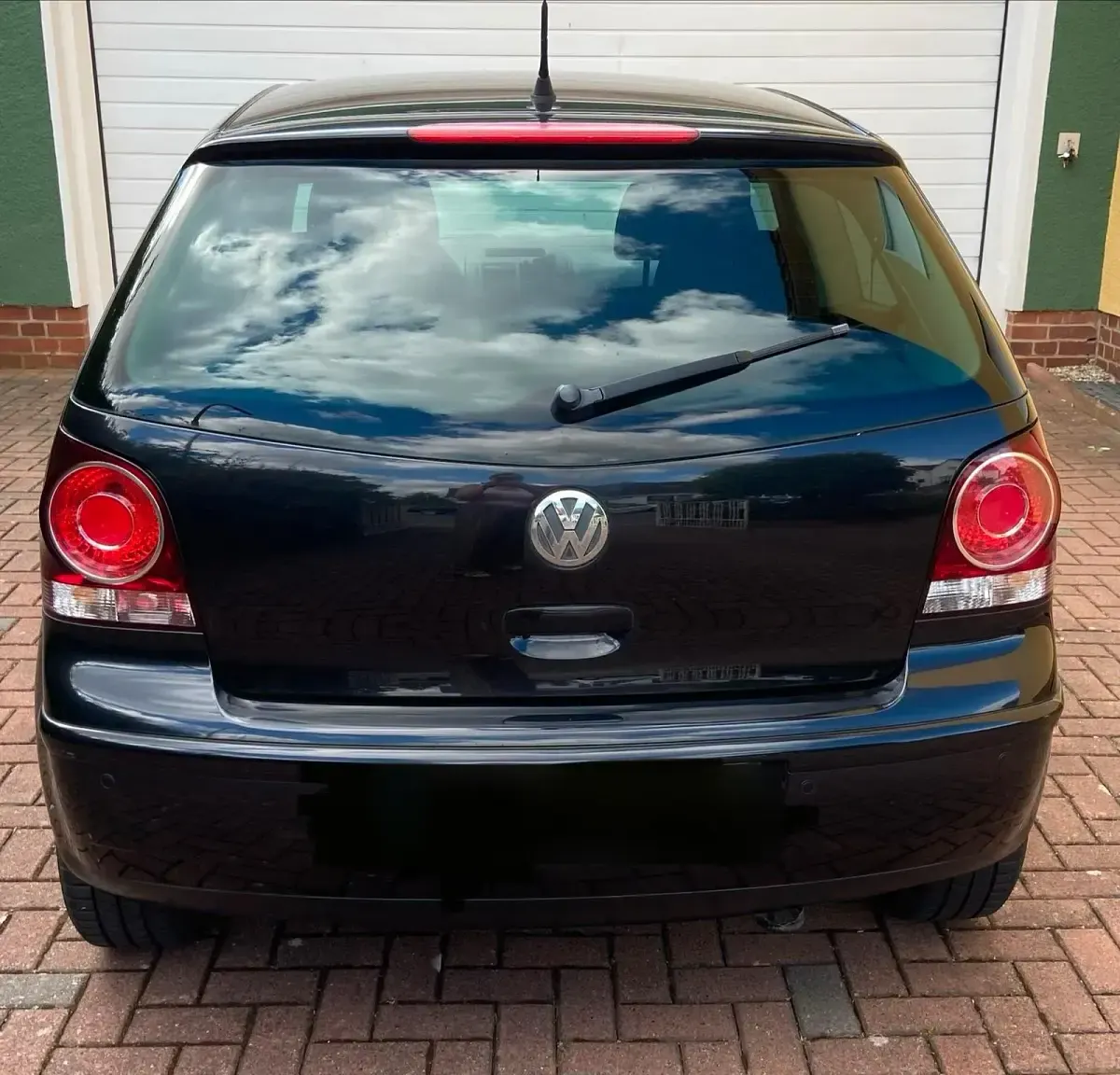 Gebraucht VW Polo United 80 PS (58 kW) 2008 Schwarz Kleinwagen