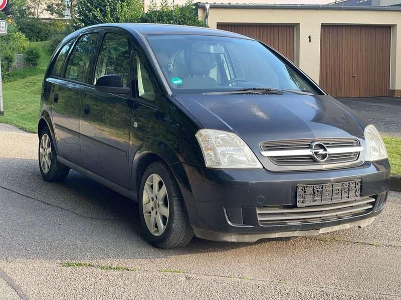 Gebraucht Opel Meriva Edition 101 PS (74 kW) 2005 Schwarz Van / Kleinbus