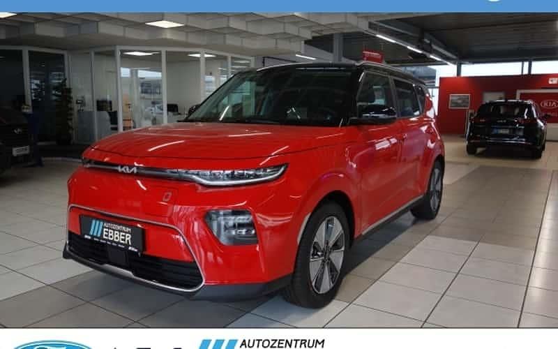 Rot Gebraucht 2024 Kia Soul EV Inspiration SUV | 28.279 € (Superpreis) - Bild 1/4