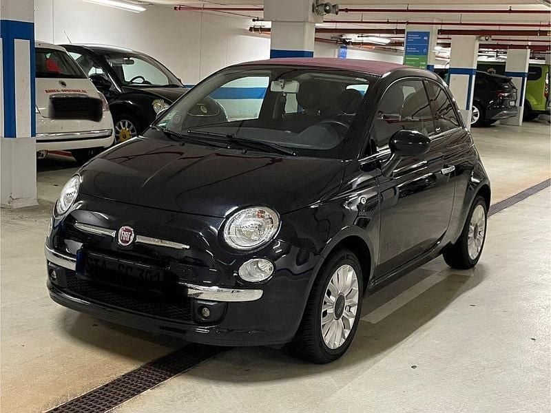 Gebraucht Fiat 500 Lounge 69 PS (50 kW) 2014 Schwarz Cabrio
