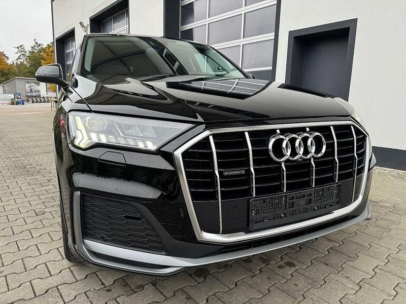 Schwarz Gebraucht 2020 Audi Q7 S-Line SUV | 48.990 € (Superpreis) - Bild 1/4