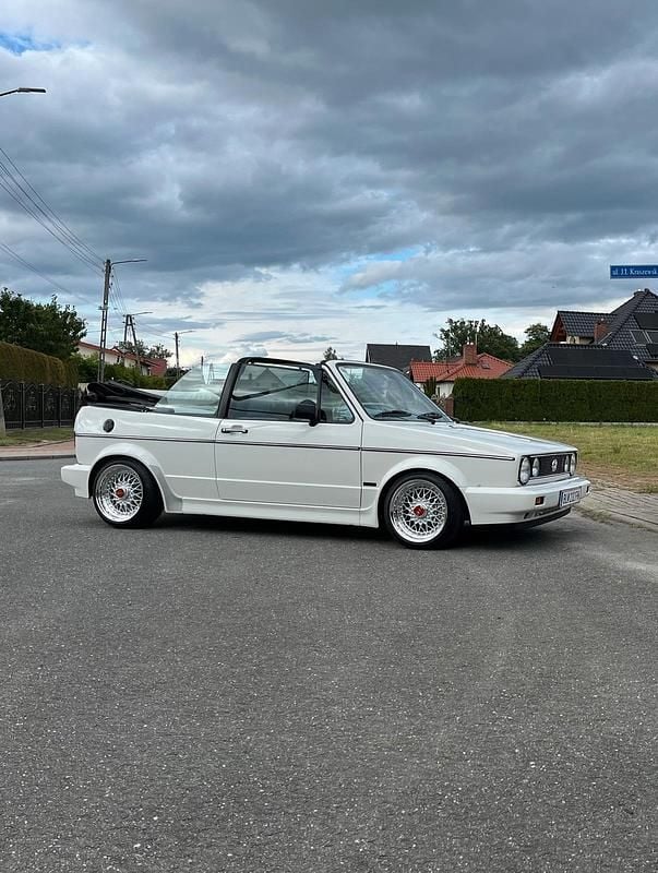 Weiß Gebraucht 1989 VW Golf Cabriolet Cabrio | 19.900 € - Bild 1/4
