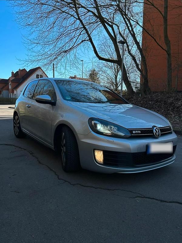 Gebraucht VW Golf VI GTD 170 PS (125 kW) 2010 Silber Kleinwagen