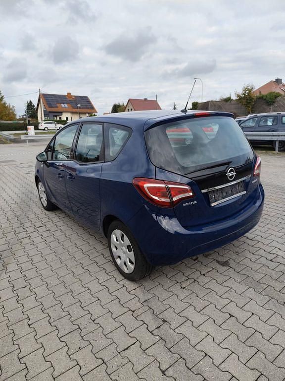 Gebraucht Opel Meriva Edition 95 PS (69 kW) 2017 Blau Van / Kleinbus