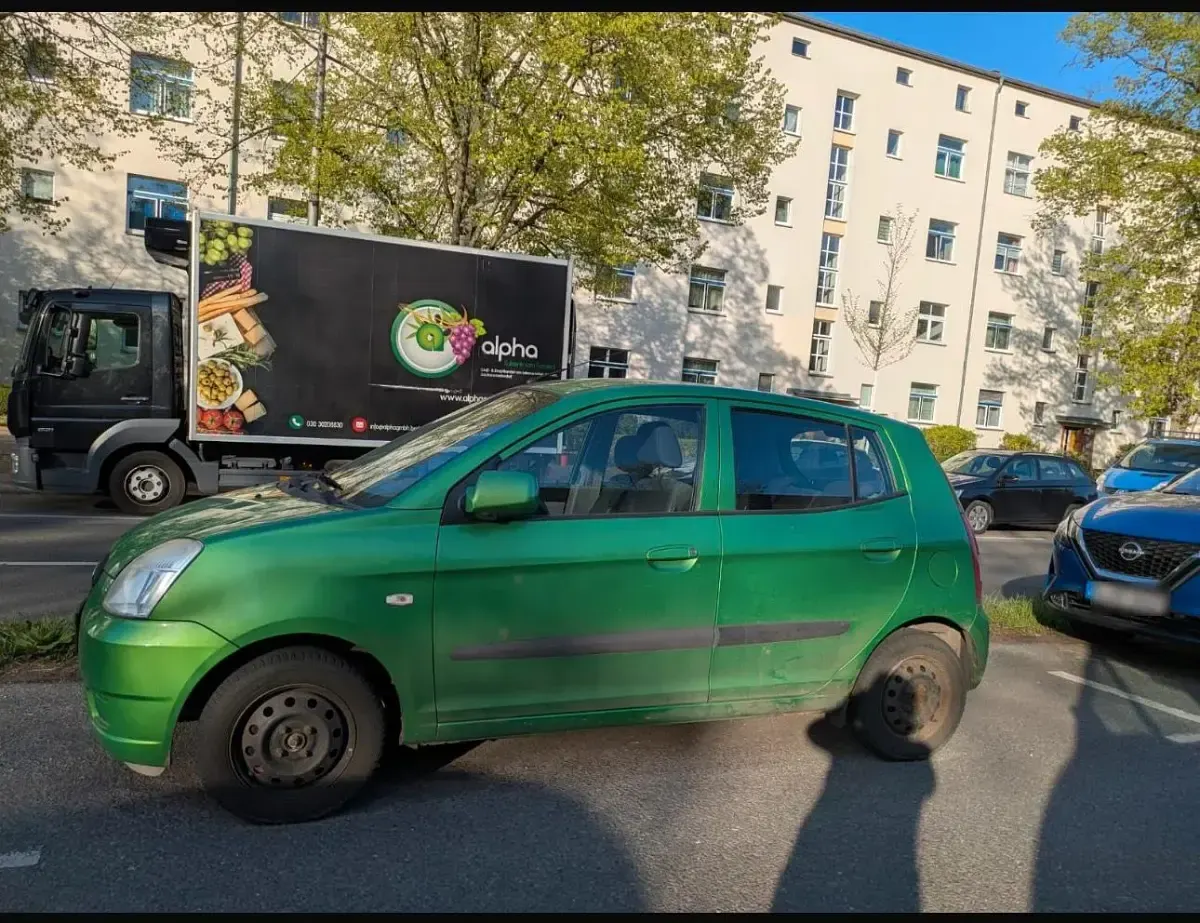 Gebraucht Kia Picanto 65 PS (47 kW) 2006 Grün Kleinwagen