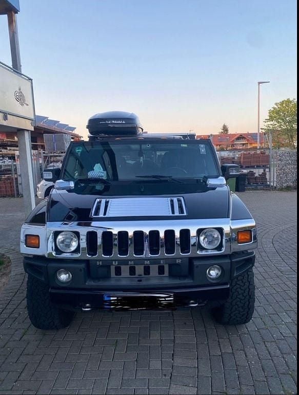 Schwarz Gebraucht 2008 Hummer H2 SUV | 29.900 € - Bild 1/4