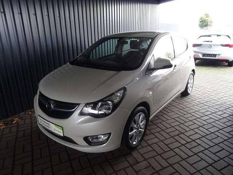 Creamy beige Gebraucht 2017 Opel Karl Active Kleinwagen | 8.990 € (Etwas zu teuer) - Bild 1/4