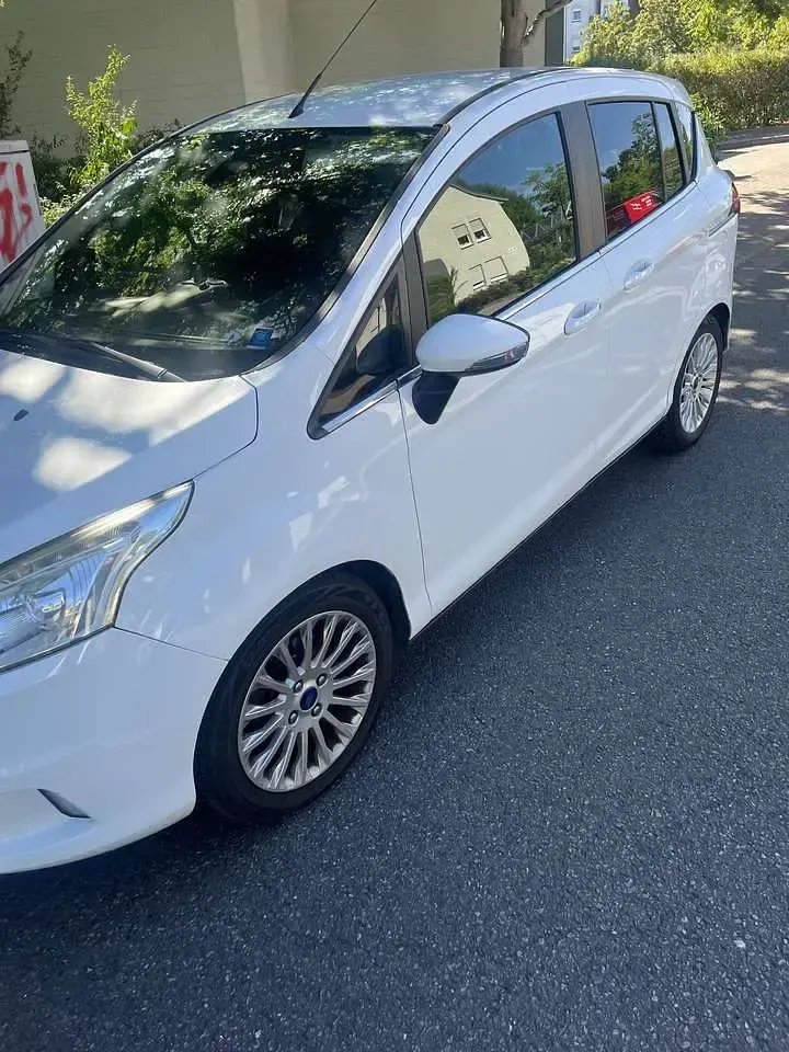 Gebraucht Ford B-MAX Titanium 101 PS (74 kW) 2013 Weiß Van / Kleinbus